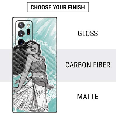 Disney Moana Singing Galaxy Note20 Ultra 5G Skin