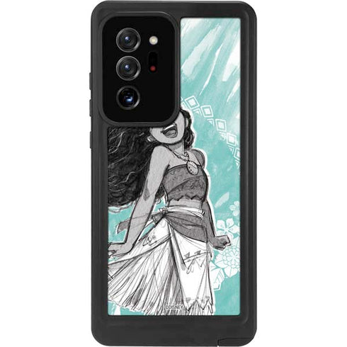 Disney Moana Singing Galaxy Note20 Ultra 5G Waterproof Case