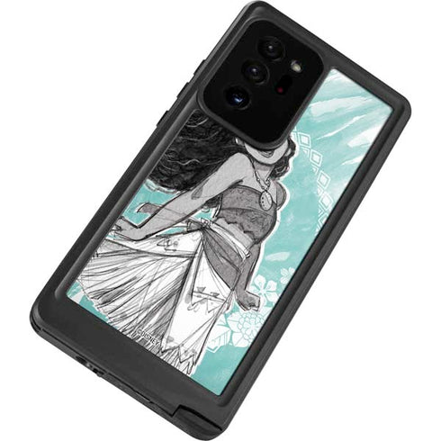 Disney Moana Singing Galaxy Note20 Ultra 5G Waterproof Case