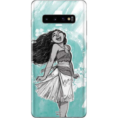 Disney Moana Singing Galaxy S10 Plus Skin
