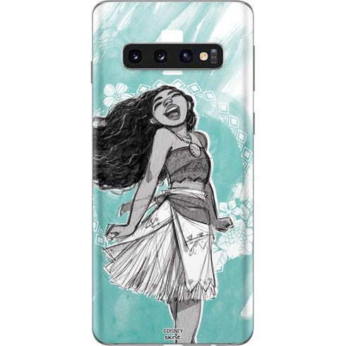 Disney Moana Singing Galaxy S10 Skin