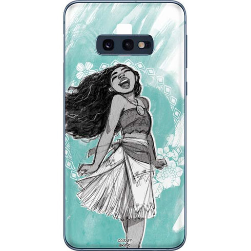 Disney Moana Singing Galaxy S10e Skin