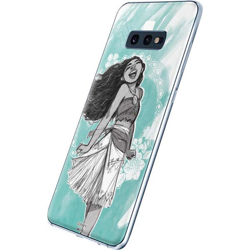 Disney Moana Singing Galaxy S10e Skin