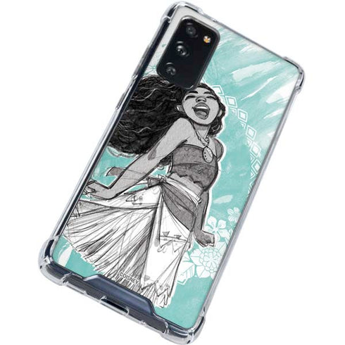 Disney Moana Singing Galaxy S20 FE Clear Case