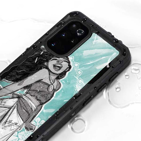 Disney Moana Singing Galaxy S20 Plus Waterproof Case