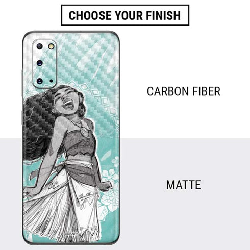 Disney Moana Singing Galaxy S20 Skin