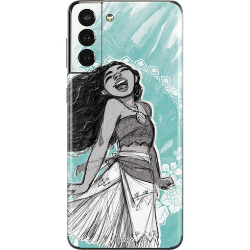 Disney Moana Singing Galaxy S21 Plus 5G Skin