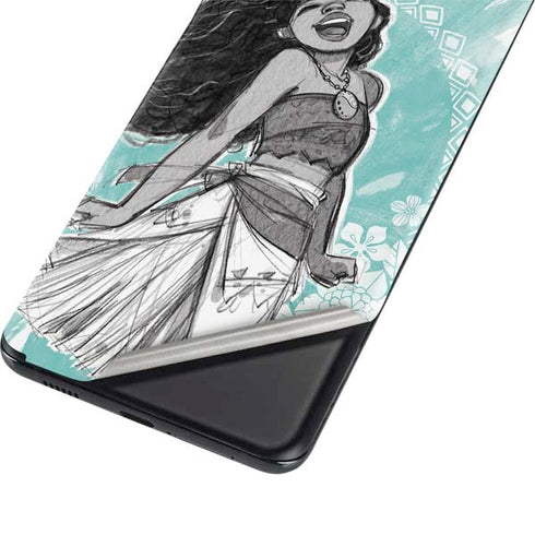 Disney Moana Singing Galaxy S21 Plus 5G Skin