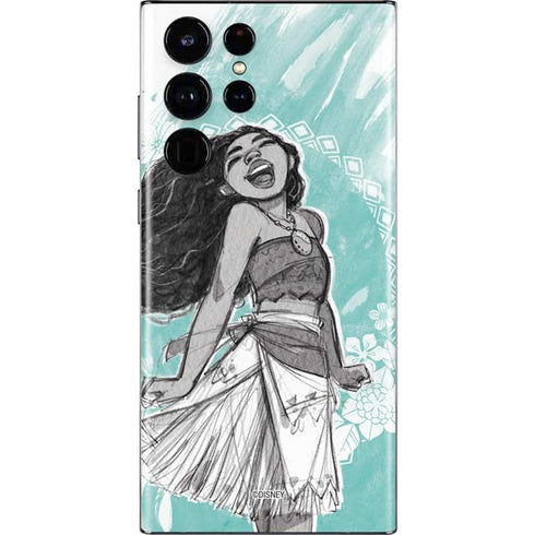 Disney Moana Singing Galaxy S22 Ultra Skin