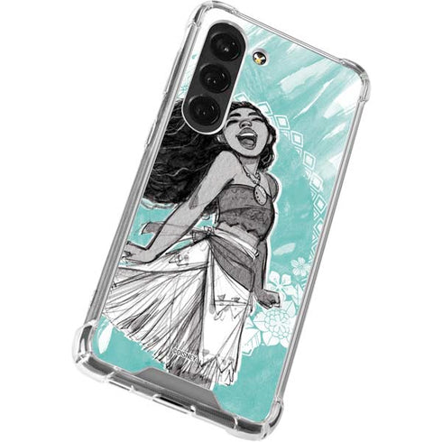 Disney Moana Singing Galaxy S23 Clear Case