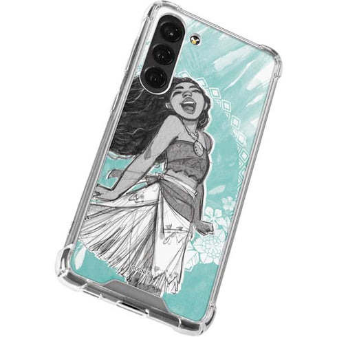Disney Moana Singing Galaxy S23 Plus Clear Case
