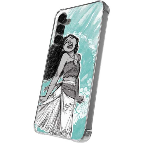 Disney Moana Singing Galaxy S24 Plus Clear Case