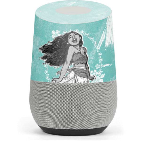 Disney Moana Singing Google Home Skin
