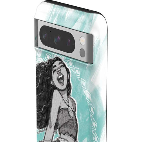 Disney Moana Singing Google Pixel 8 Pro Impact Case