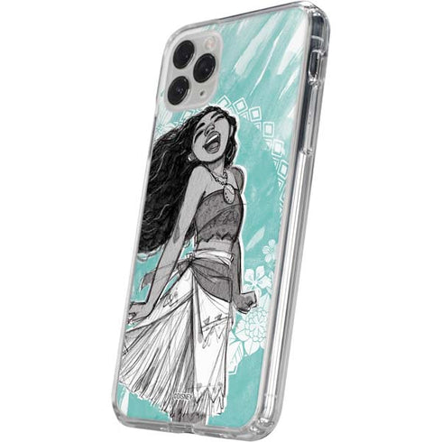 Disney Moana Singing iPhone 11 Pro Clear Case