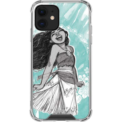 Disney Moana Singing iPhone 12 Clear Case