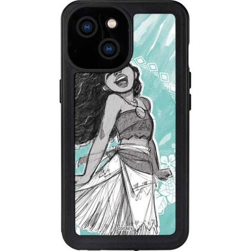 Disney Moana Singing iPhone 13 Mini Waterproof Case