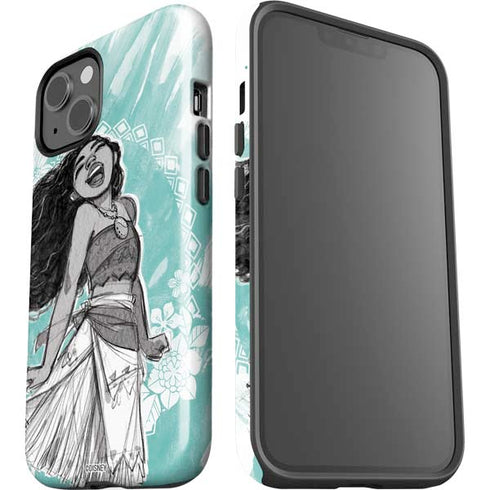 Disney Moana Singing iPhone 15 Plus Impact Case