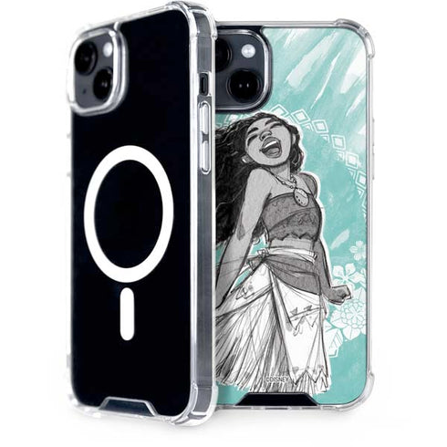Disney Moana Singing iPhone 15 Plus MagSafe Case