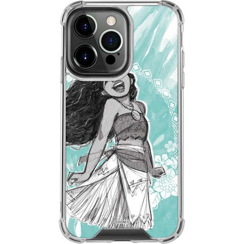 Disney Moana Singing iPhone 15 Pro Clear Case