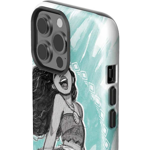 Disney Moana Singing iPhone 15 Pro Max Impact Case