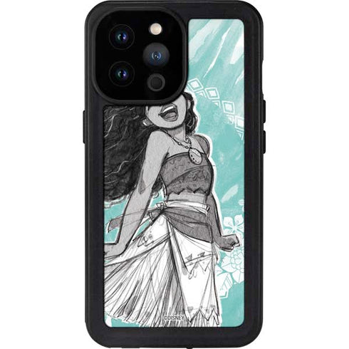 Disney Moana Singing iPhone 14 Pro Max Waterproof Case