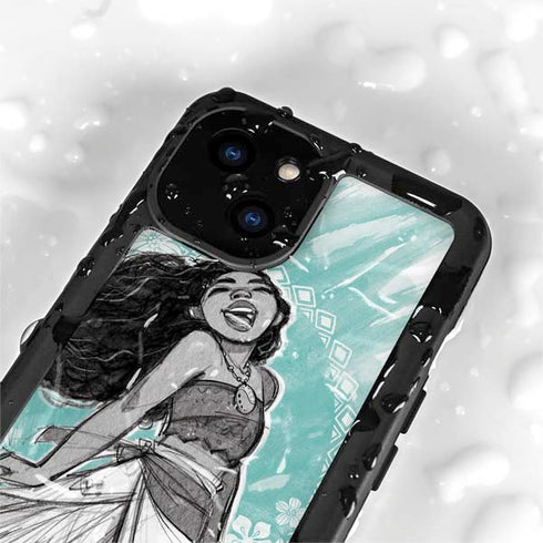 Disney Moana Singing iPhone 15 Waterproof Case