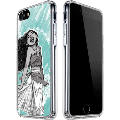 Disney Moana Singing iPhone SE (2nd & 3rd Gen) Clear Case