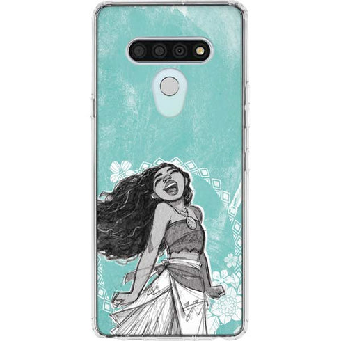 Disney Moana Singing LG Stylo 6 Clear Case