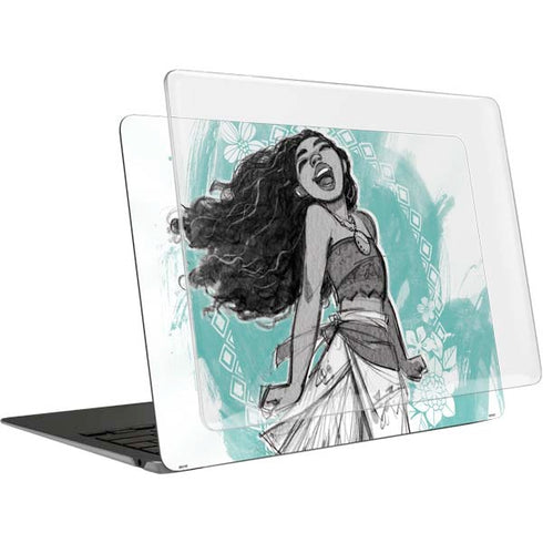 Disney Princess Moana Singing MacBook Air 15in (2023-2025) Case plus Skin