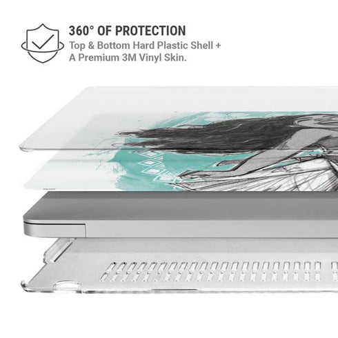 Disney Moana Singing MacBook Pro 13in (2020) Case plus Skin