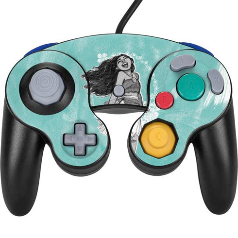 Disney Moana Singing Nintendo GameCube Controller Skin