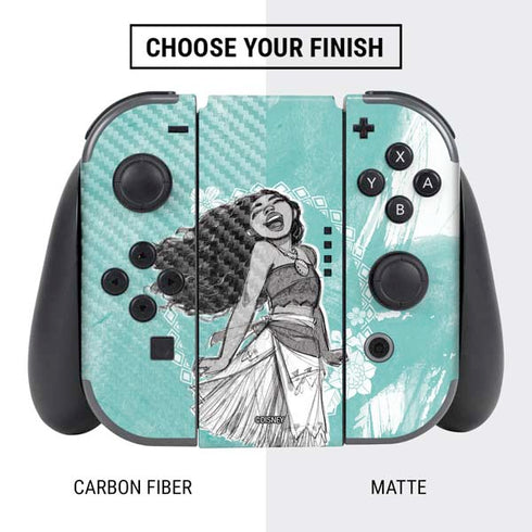 Disney Moana Singing Nintendo Switch Bundle Skin