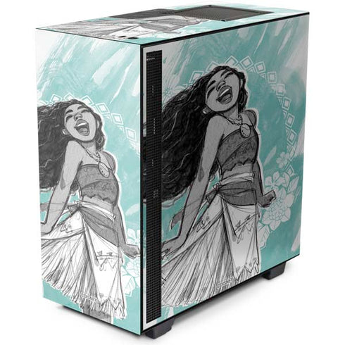 Disney Moana Singing NZXT H510 Compact ATX Mid-Tower Case Skin