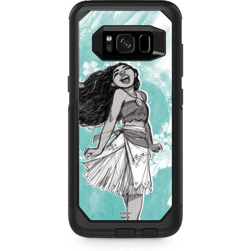 Disney Moana Singing Otterbox Commuter Galaxy Skin