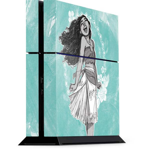 Disney Moana Singing PS4 Console Skin