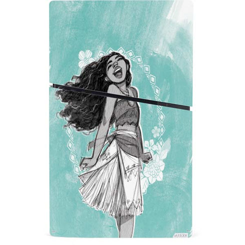 Disney Moana Singing PS5 Slim Digital Edition Bundle Skin