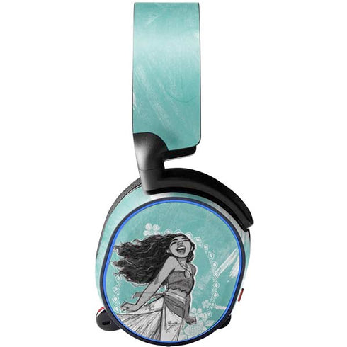 Disney Moana Singing SteelSeries Arctis 3 Skin