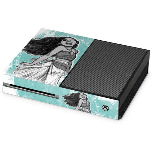 Disney Moana Singing Xbox One Console Skin