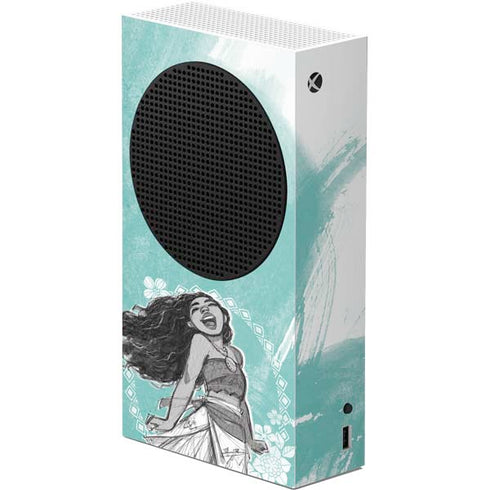 Disney Moana Singing Xbox Series S Console Skin