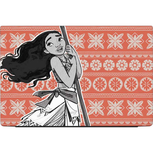 Disney Moana Character Tropical Print Art Dell Vostro Skin