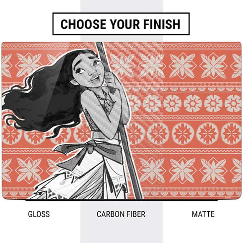 Disney Moana Character Tropical Print Art Dell Vostro Skin