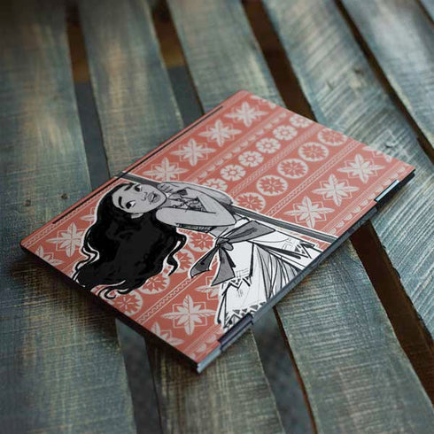 Disney Moana Character Tropical Print Art HP Envy Skin