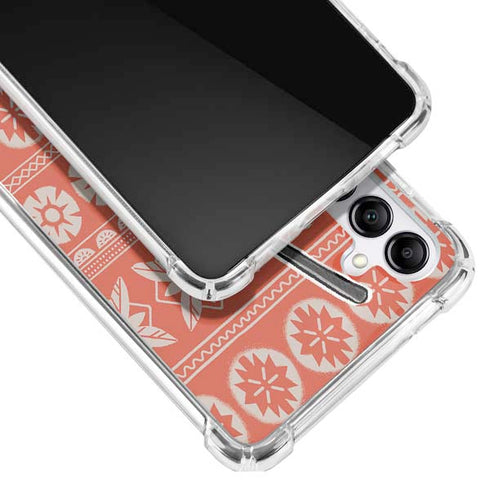 Disney Moana Character Tropical Print Art Galaxy A14 5G Clear Case