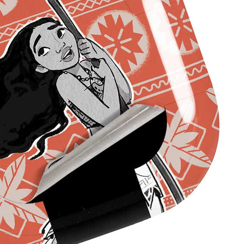 Disney Moana Character Tropical Print Art Galaxy Buds Pro Skin
