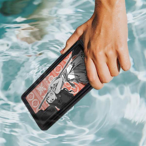 Disney Moana Character Tropical Print Art Galaxy Note 10 Waterproof Case