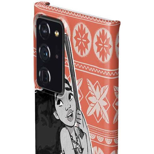 Disney Moana Character Tropical Print Art Galaxy Note20 Ultra 5G Lite Case