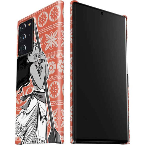 Disney Moana Character Tropical Print Art Galaxy Note20 Ultra 5G Lite Case