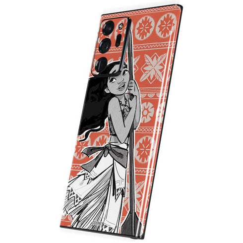 Disney Moana Character Tropical Print Art Galaxy Note20 Ultra 5G Skin