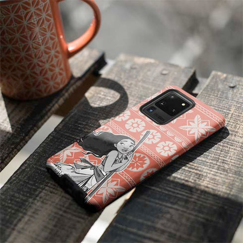 Disney Moana Character Tropical Print Art Galaxy S20 Ultra 5G Pro Case
